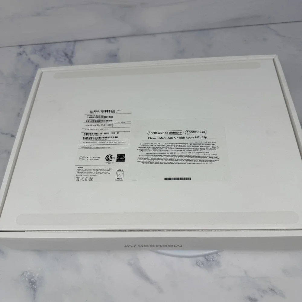 Apple MacBook Air M2 13.6-inch Empty Box No Stickers Box Only